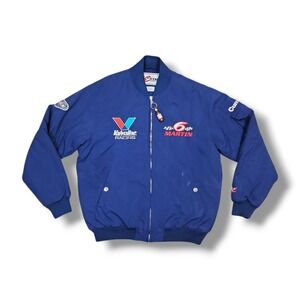 Vintage NASCAR Racing Jacket Team Mark Martin Valvoline Chase Authentics Size M